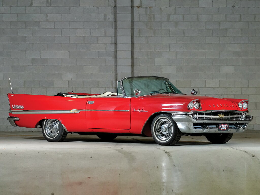 Chrysler New Yorker (H555) 5 поколение, рестайлинг, открытый кузов (12.1957 - 10.1958)